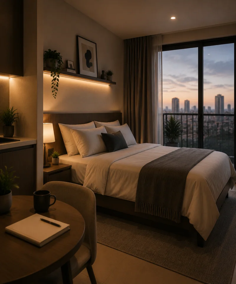 Comfortable compact city stay